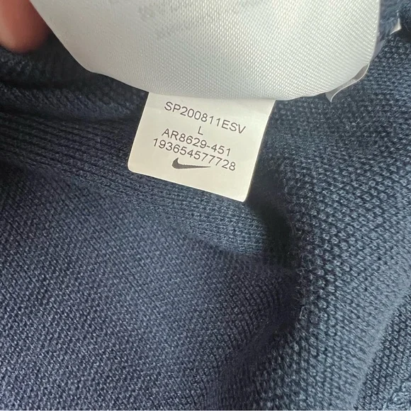 Nike Chelsea FC Polo Shirt Mens Large Blue Yellow Core Matchup Short Sleeve - Picture 9 of 10